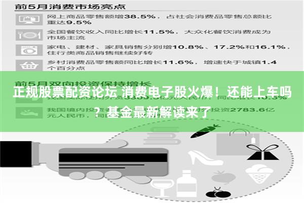 正规股票配资论坛 消费电子股火爆！还能上车吗？基金最新解读来了