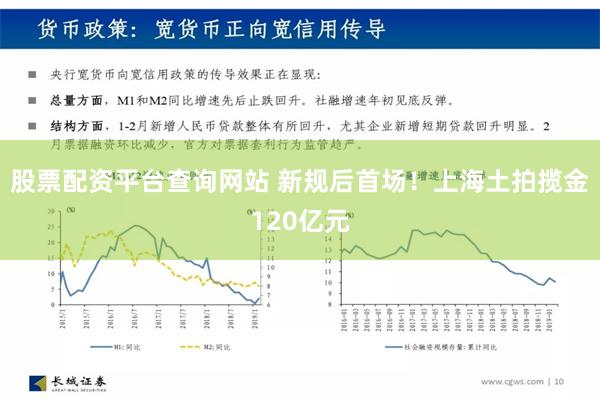 股票配资平台查询网站 新规后首场！上海土拍揽金120亿元