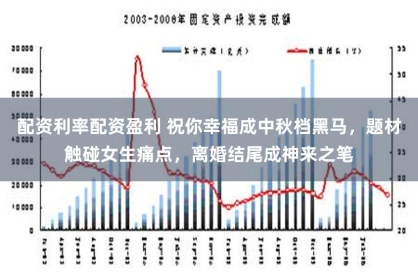 配资利率配资盈利 祝你幸福成中秋档黑马，题材触碰女生痛点，离婚结尾成神来之笔